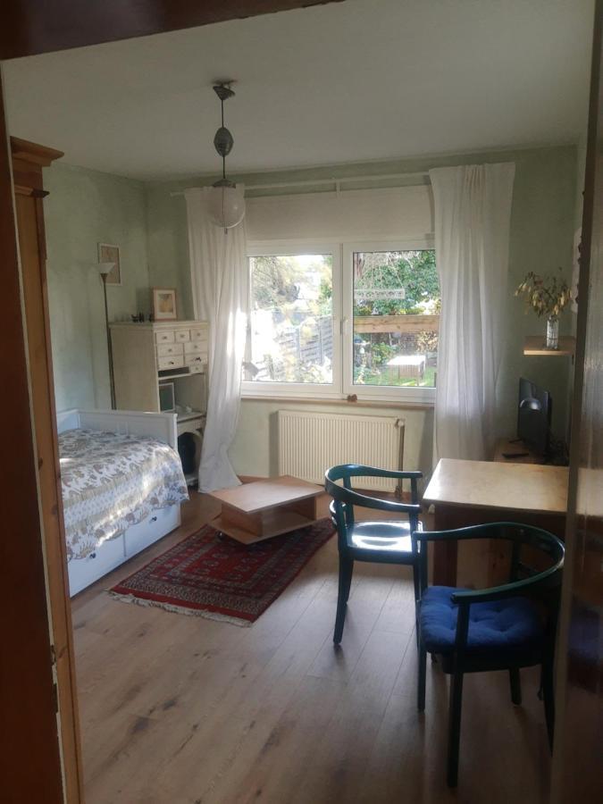 Gartenzimmer Mit Strassenbahn Zu Dom Und Messe Cologne Exterior photo